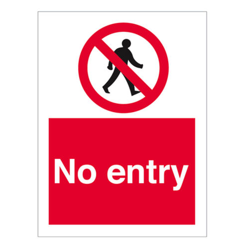 No Entry Sign (10030V)